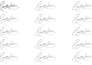 design artistic handwritten signature or logo